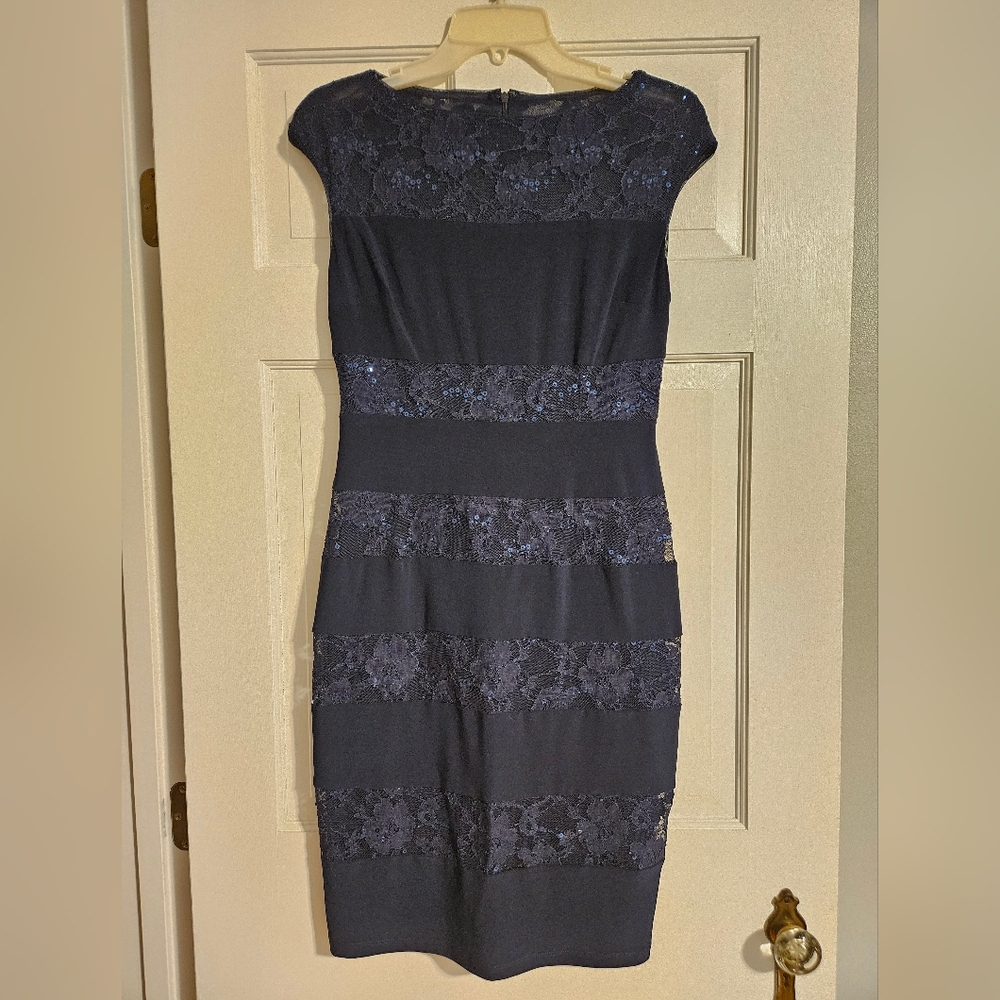 Ralph Lauren sequin & lace dress